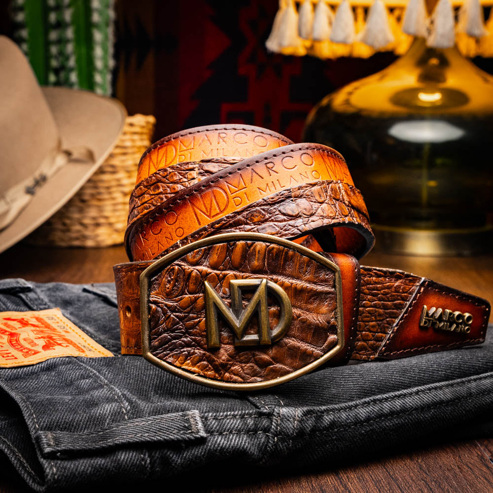 Marco Di Milano Texas Belt Aged Maple - 36