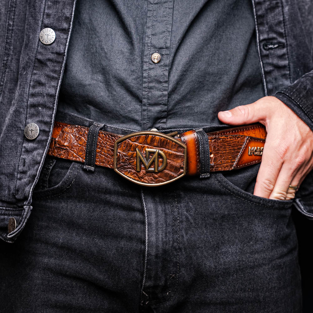 Marco Di Milano Texas Belt Aged Maple - 36