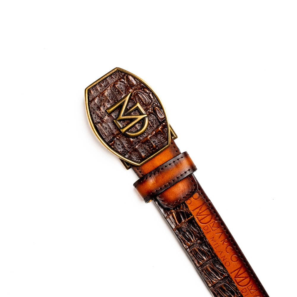 Marco Di Milano Texas Belt Aged Maple - 36