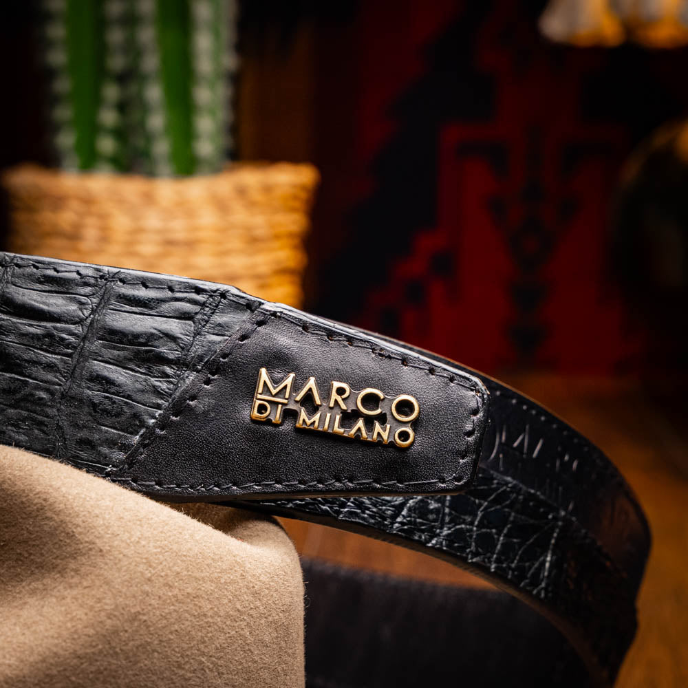 Marco Di Milano Texas Belt Black - 36
