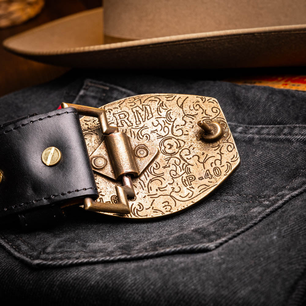 Marco Di Milano Texas Belt Black - 36