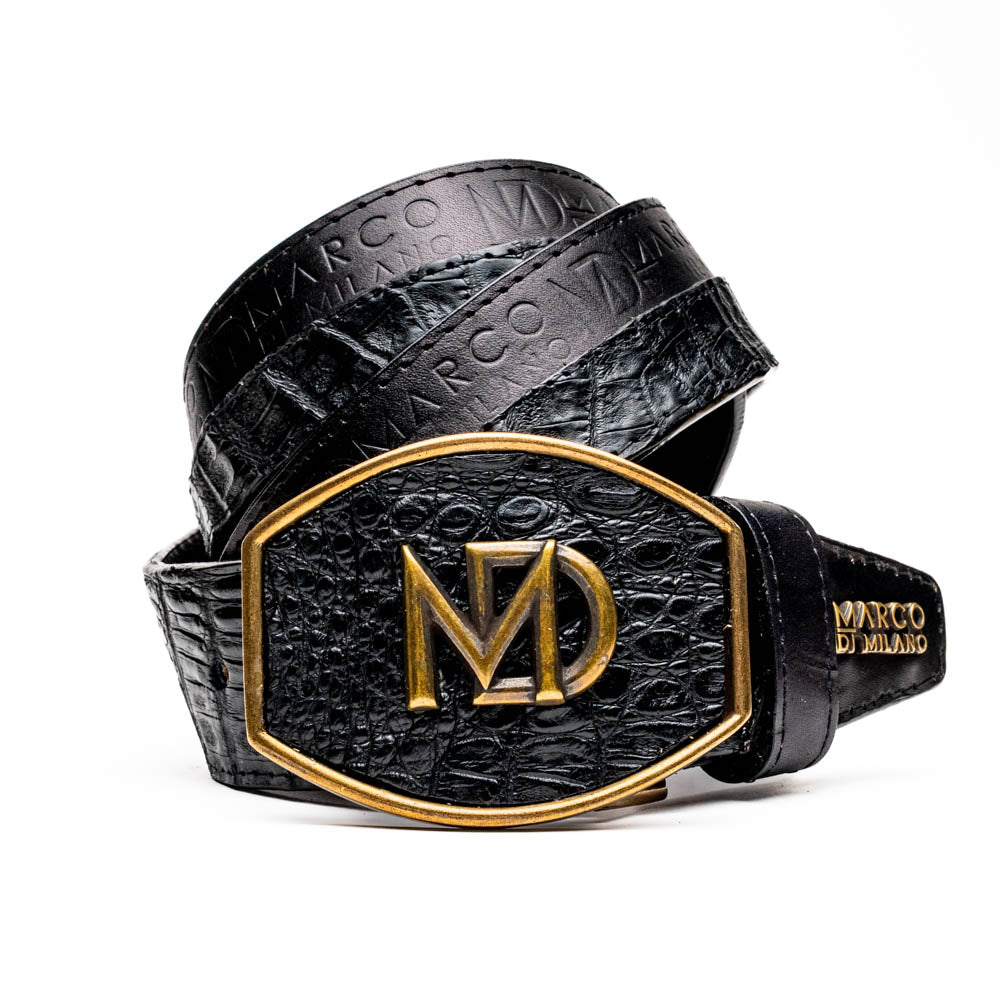 Marco Di Milano Texas Belt Black - 36