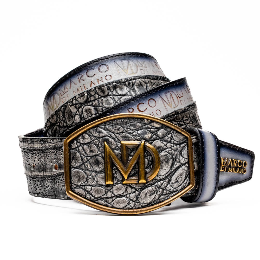 Marco Di Milano Texas Belt Stone Gray - 36