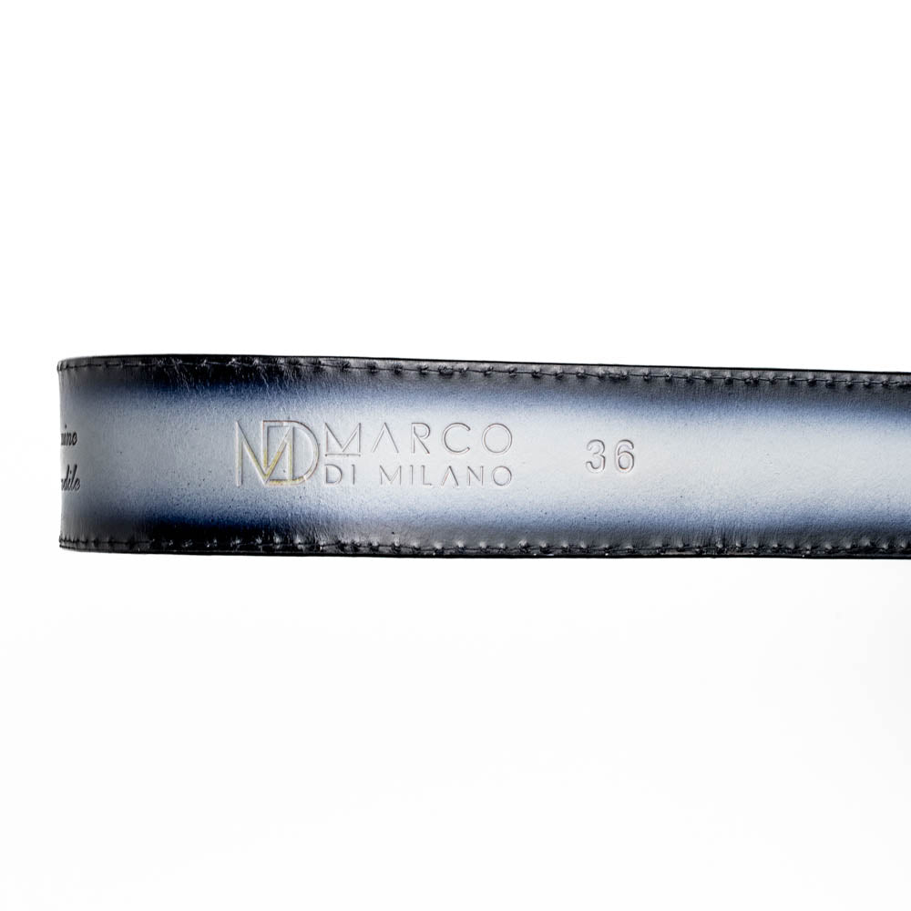 Marco Di Milano Texas Belt Stone Gray - 36