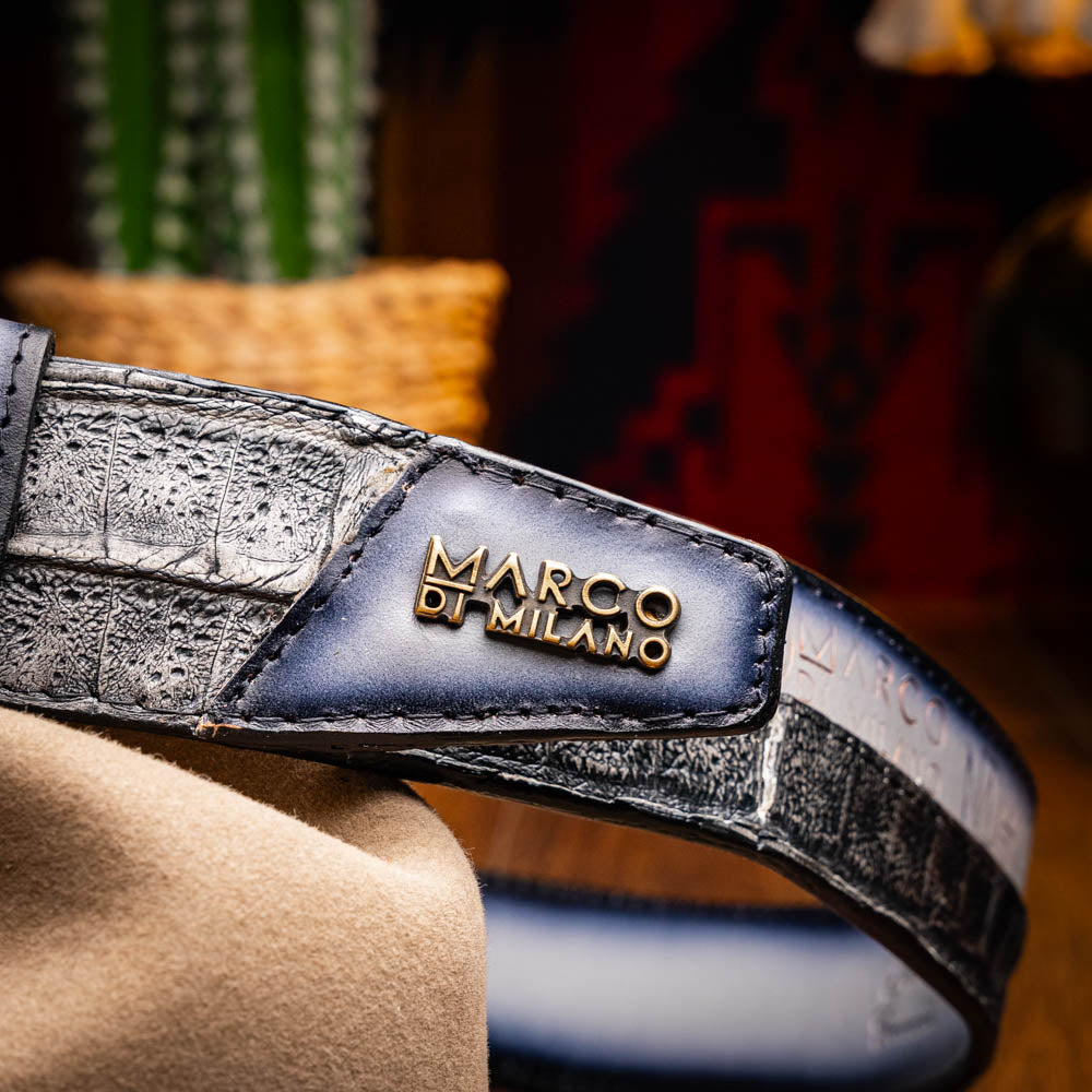 Marco Di Milano Texas Belt Stone Gray - 36