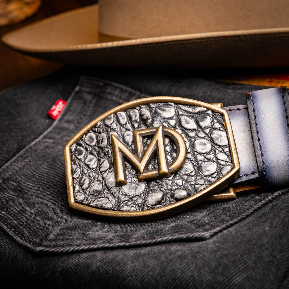 Marco Di Milano Texas Belt Stone Gray - 36