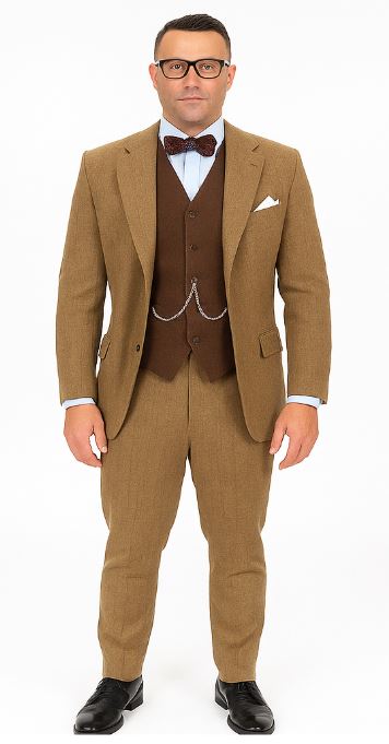 The Great Gatsby Tobey Maguire Suit - Mens Great Gatsby Costume
