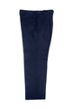 Tiglio Luxe Denim Navy Semi-Wide Leg Wool Marbella Dress Pants TL8190