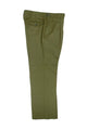Tiglio Luxe Moss Green Semi-Wide Leg Wool Marbella Dress Pants TL8194