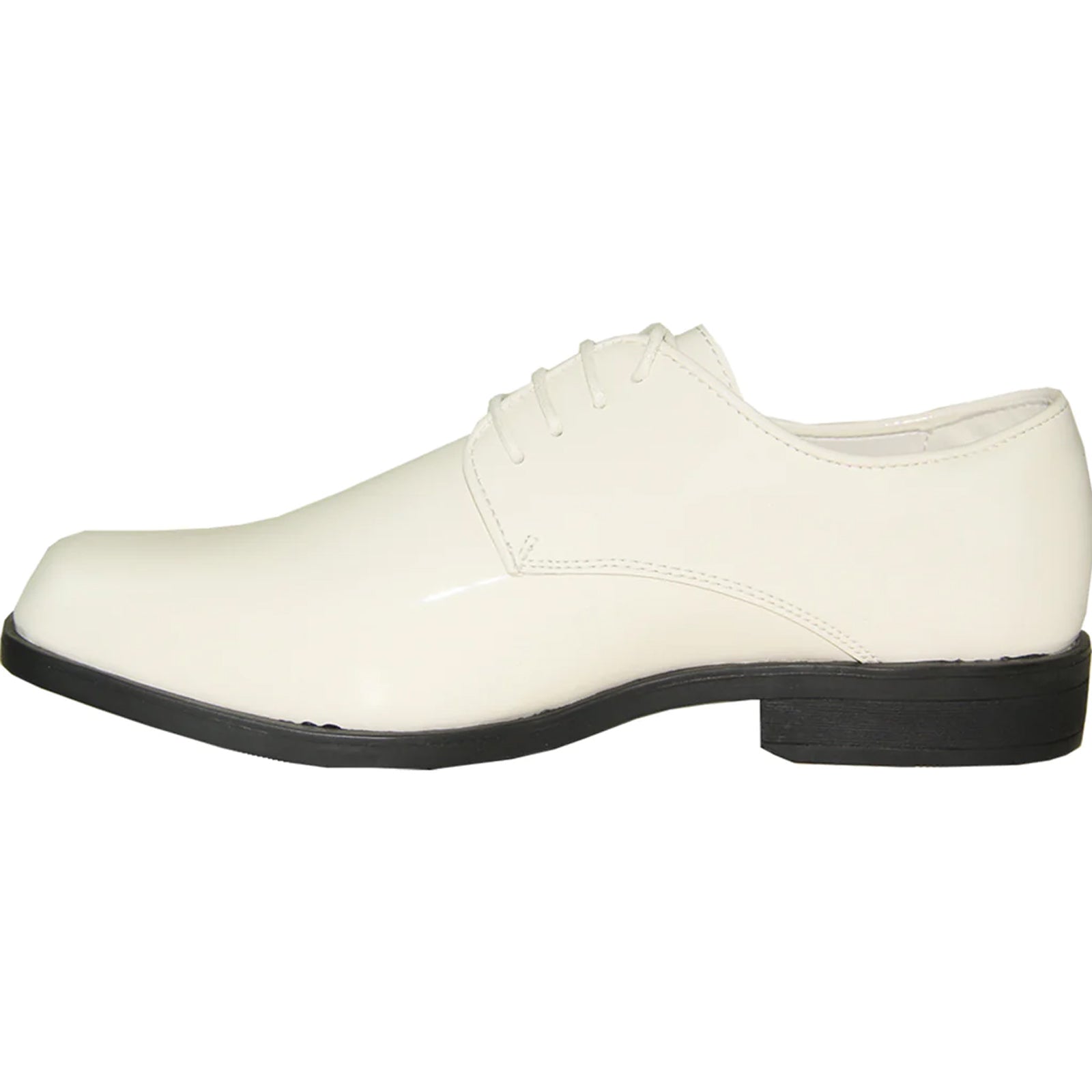 "Ivory Men's Classic Patent Tuxedo Dress Shoe - Square Toe"