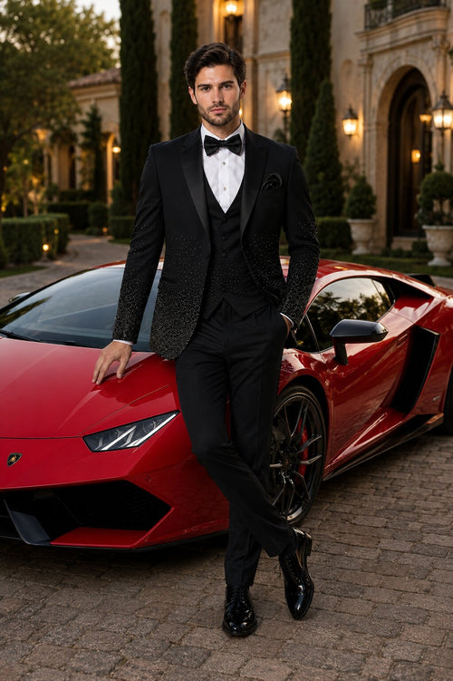 Mens Formal Tuxedo in Black After Six Classic Style
