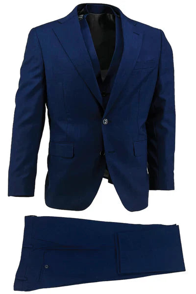 Dolcetto Suit and Vest, Modern Fit, Pure Wool by Tiglio Luxe TS4066/2 - 36S