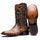 Marco Di Milano Tucson: Stone Brown Leather Oxford