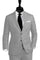 Mens Big and Tall Linen Suits - Grey Linen Summer Fabric Suit