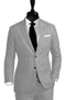 Mens Big and Tall Linen Suits - Grey Linen Summer Fabric Suit