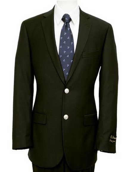 "Wholesale Mens Jackets - Wholesale Blazer - "Black Single Breasted Blazer - 52 Long