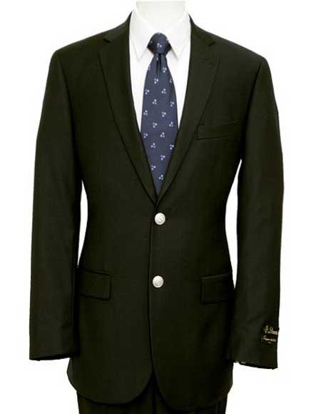 "Wholesale Mens Jackets - Wholesale Blazer - "Black Single Breasted Blazer