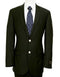 "Wholesale Mens Jackets - Wholesale Blazer - "Black Single Breasted Blazer