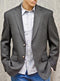 "Wholesale Mens Jackets - Wholesale Blazer - "Charcoal Grey Double Vented Blazer
