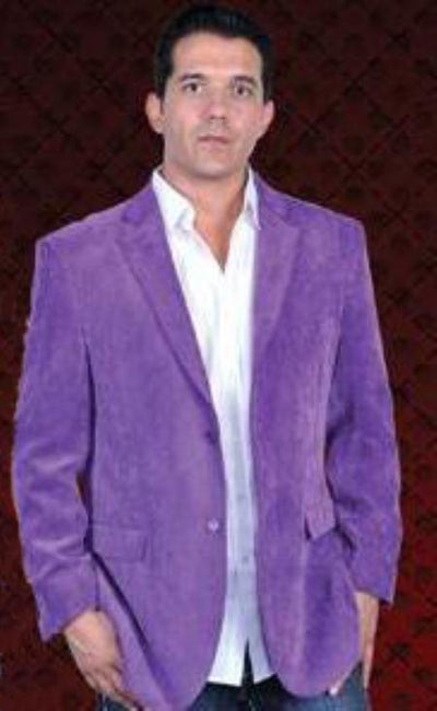 "Wholesale Mens Jackets - Wholesale Blazer - " Purple Blazer