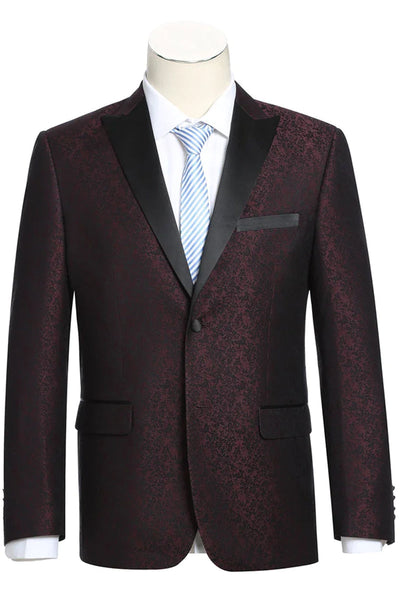 Burgundy Suit for Men - Emensuits