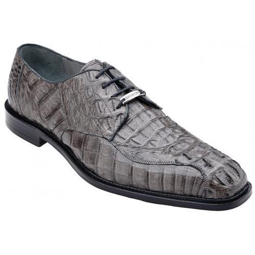 Belvedere Chapo Exotic Crocodile Hornback Oxfords - 6