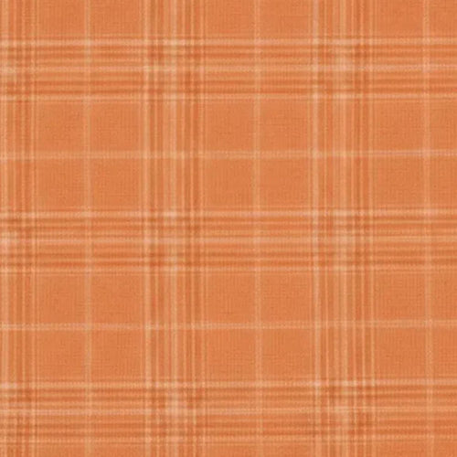 Close up of rust glen plaid fabric pattern on suit