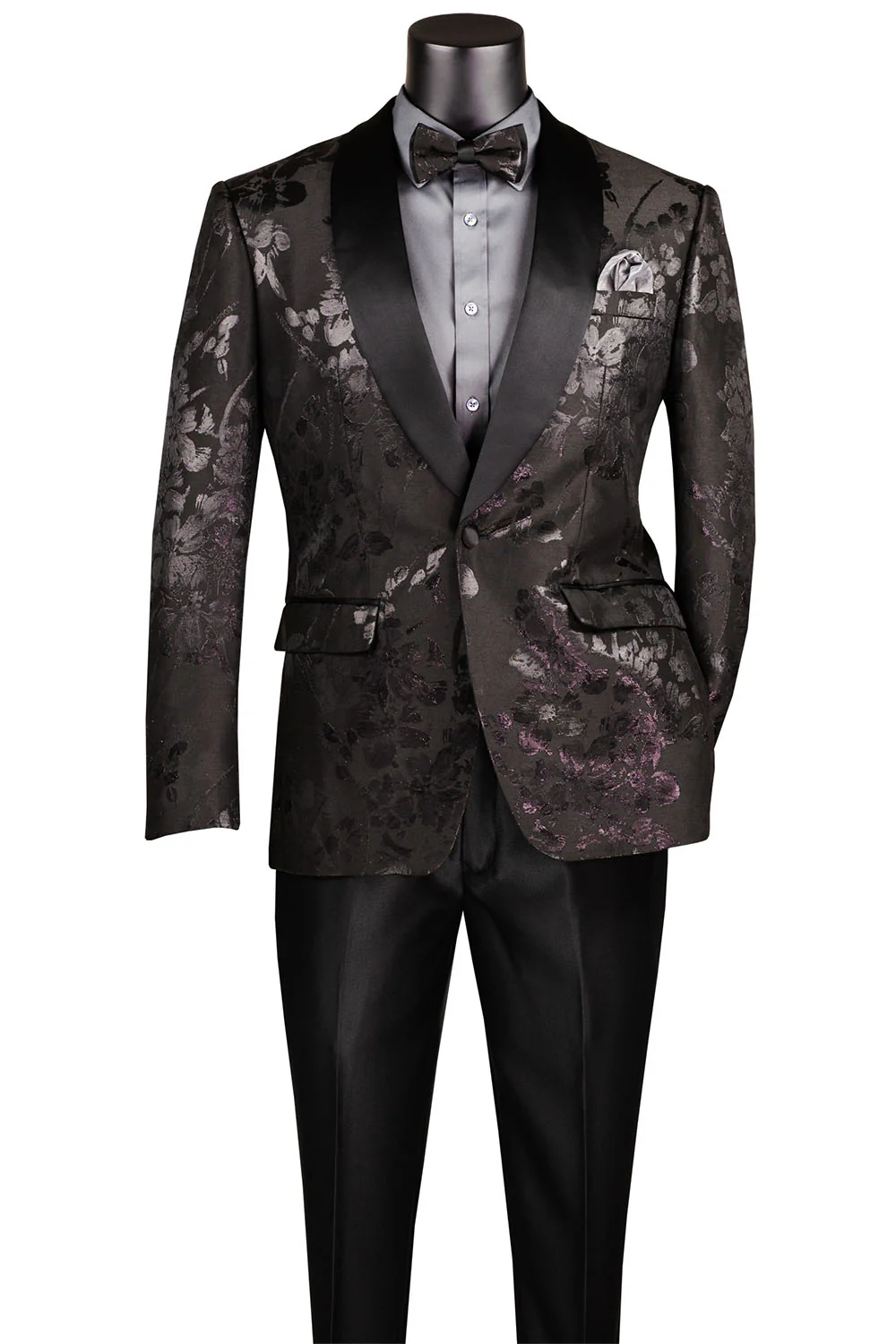 Fusion Black Tuxedo Jacket - 34 Short or Extra Small