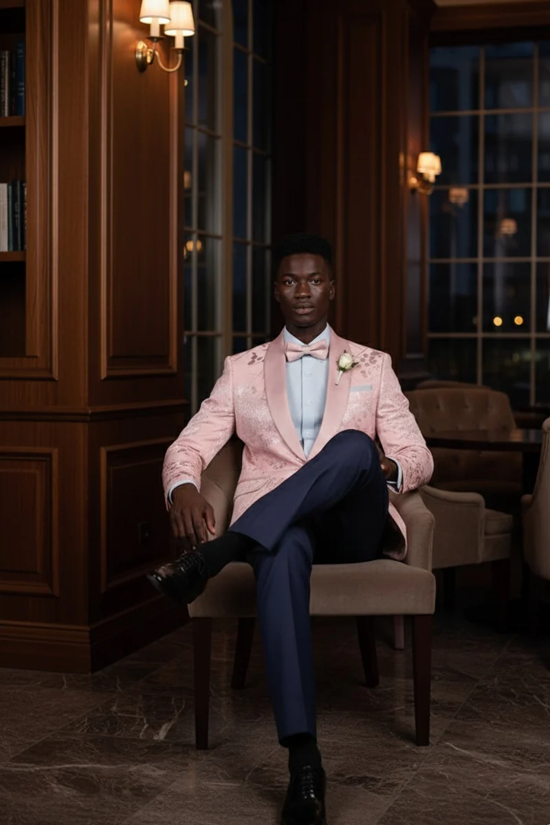 Fusion Pink Tuxedo Jacket