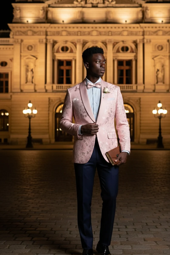 Fusion Pink Tuxedo Jacket