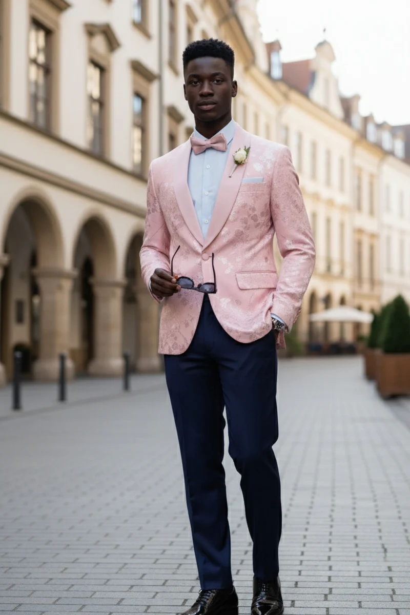 Fusion Pink Tuxedo Jacket - 34 Short or Extra Small