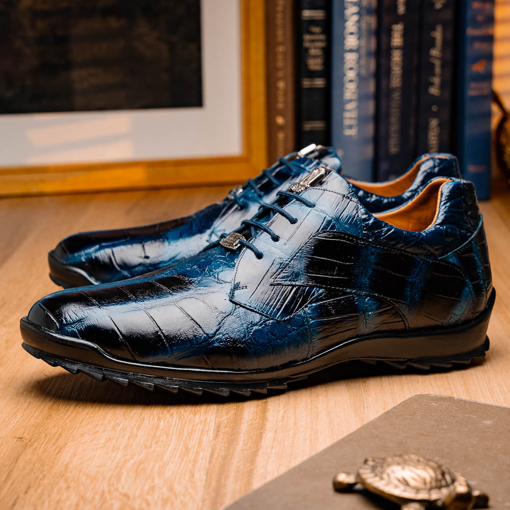 Marco Di Milano Vulcan Rustic Navy - 8.5 USA