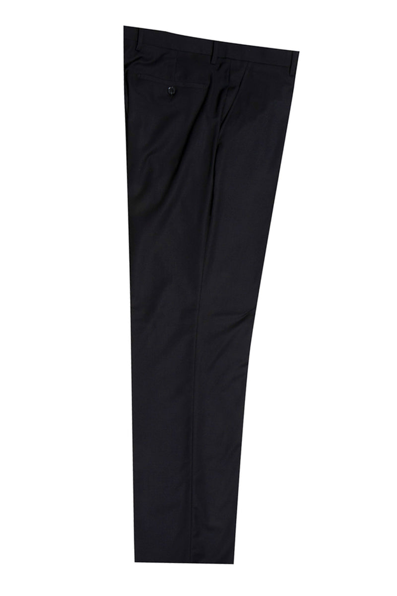 "Mens Stacy Adams Suit - Stacy Adams Suit Men's Two Button Vested Basic Suit - Black" - 34 Regular