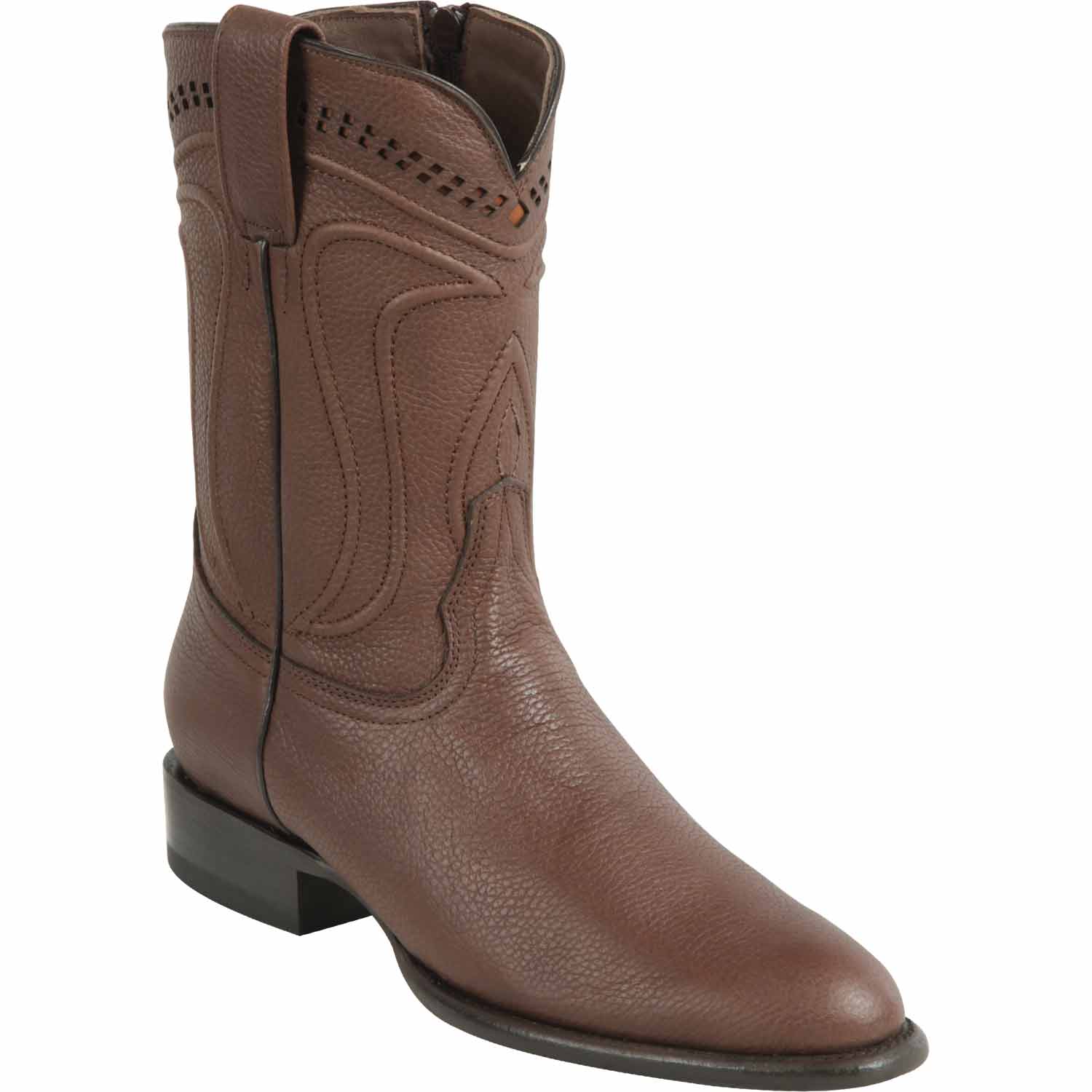 Men's Wild West Genuine Leather Roper Boots 269Z27 - 6