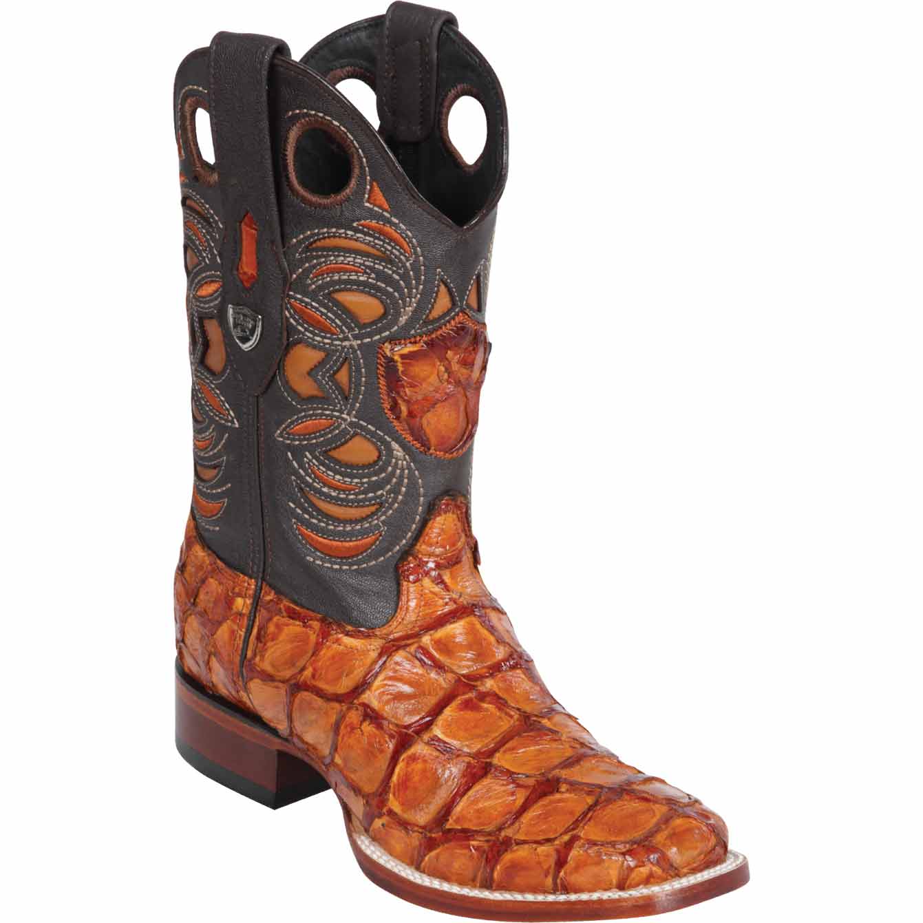 Men's Wild West Monster Fish Ranch Toe Boots 282410 - 6