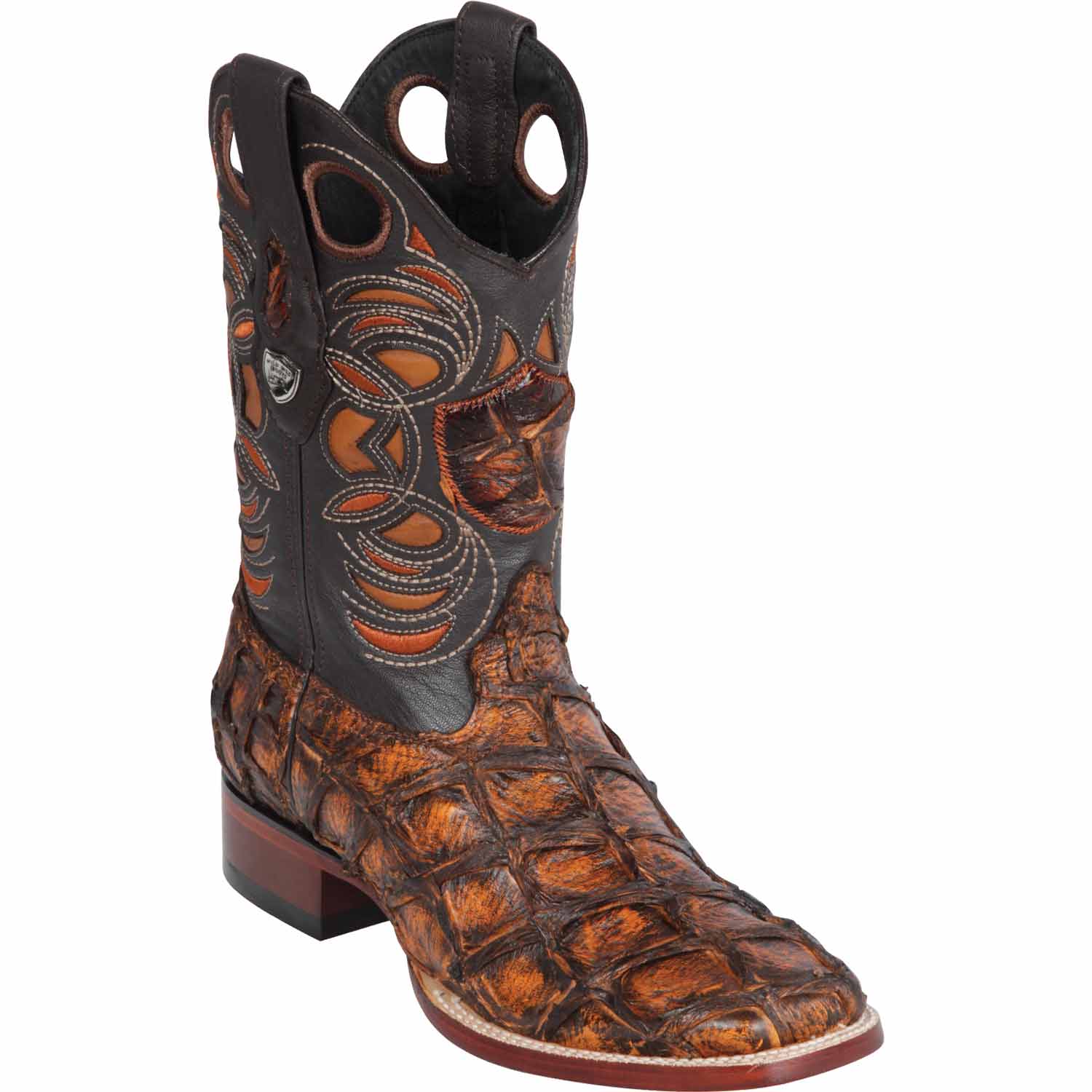 Men's Wild West Monster Fish Ranch Toe Boots 282410 - 6