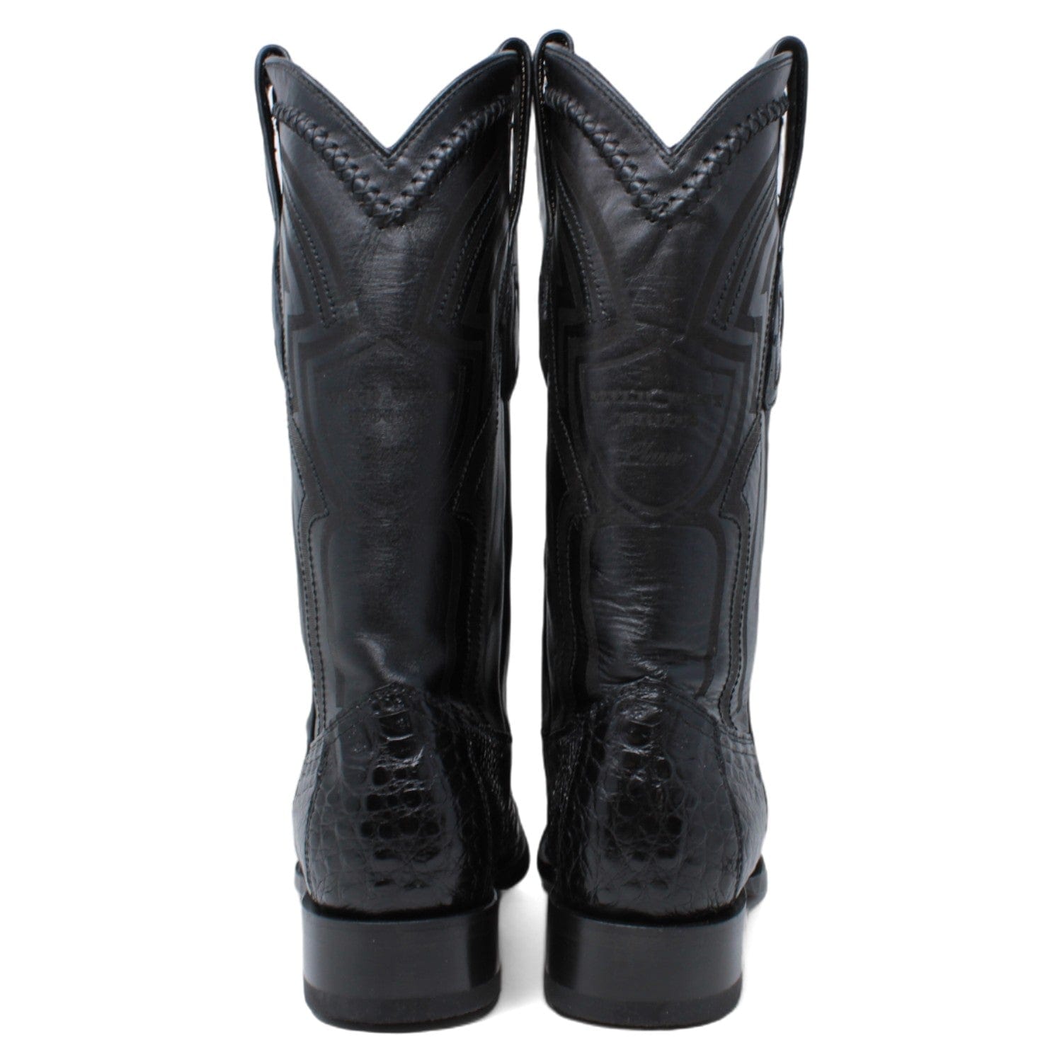 Men's Wild West Caiman Belly Skin Snip Toe Boot 294L8205 - 6