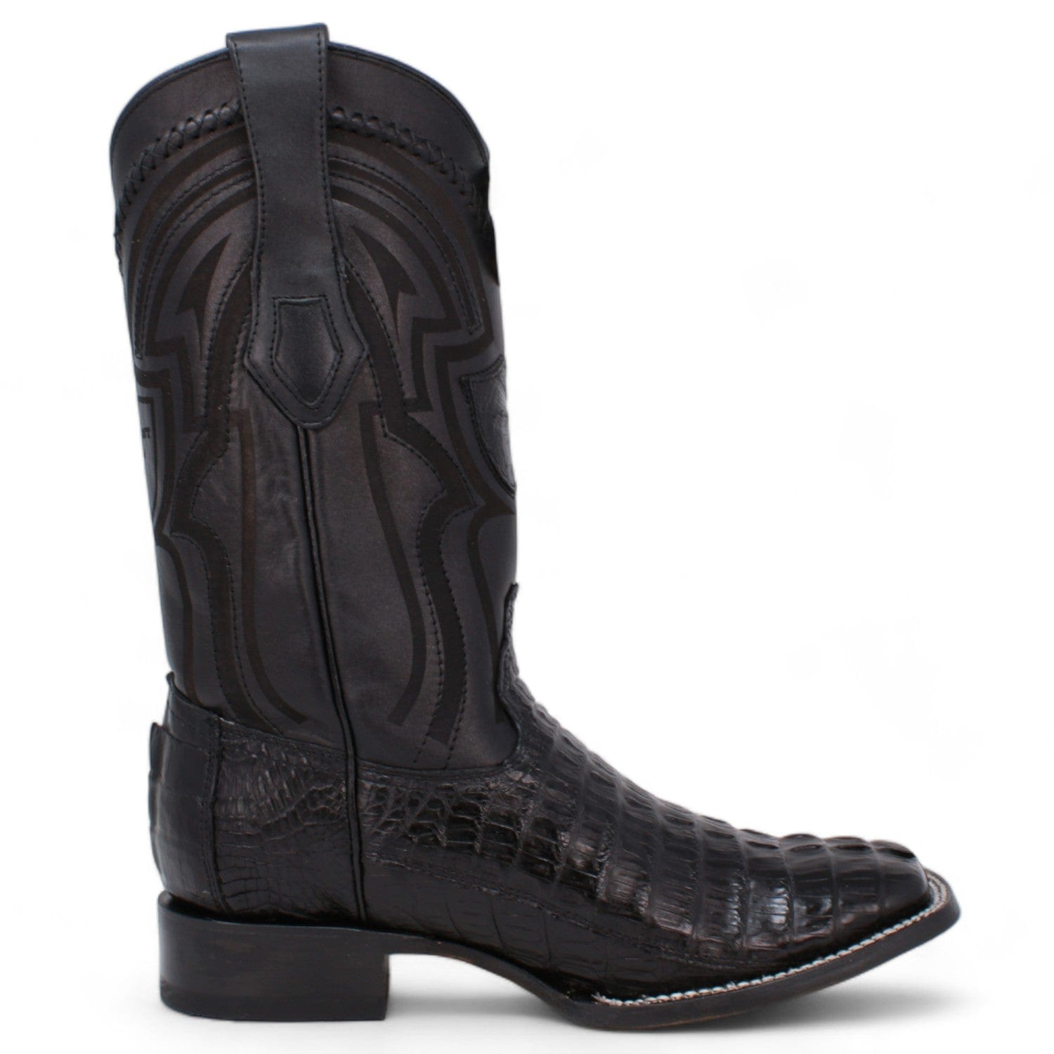 Men's Wild West Caiman Tail Ranch Toe Boots 2824L01 - 6