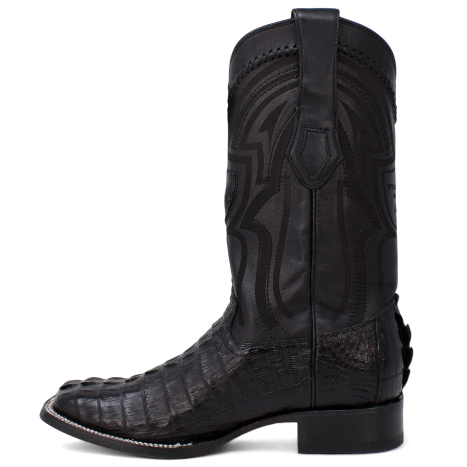 Men's Wild West Caiman Tail Ranch Toe Boots 2824L01 - 6