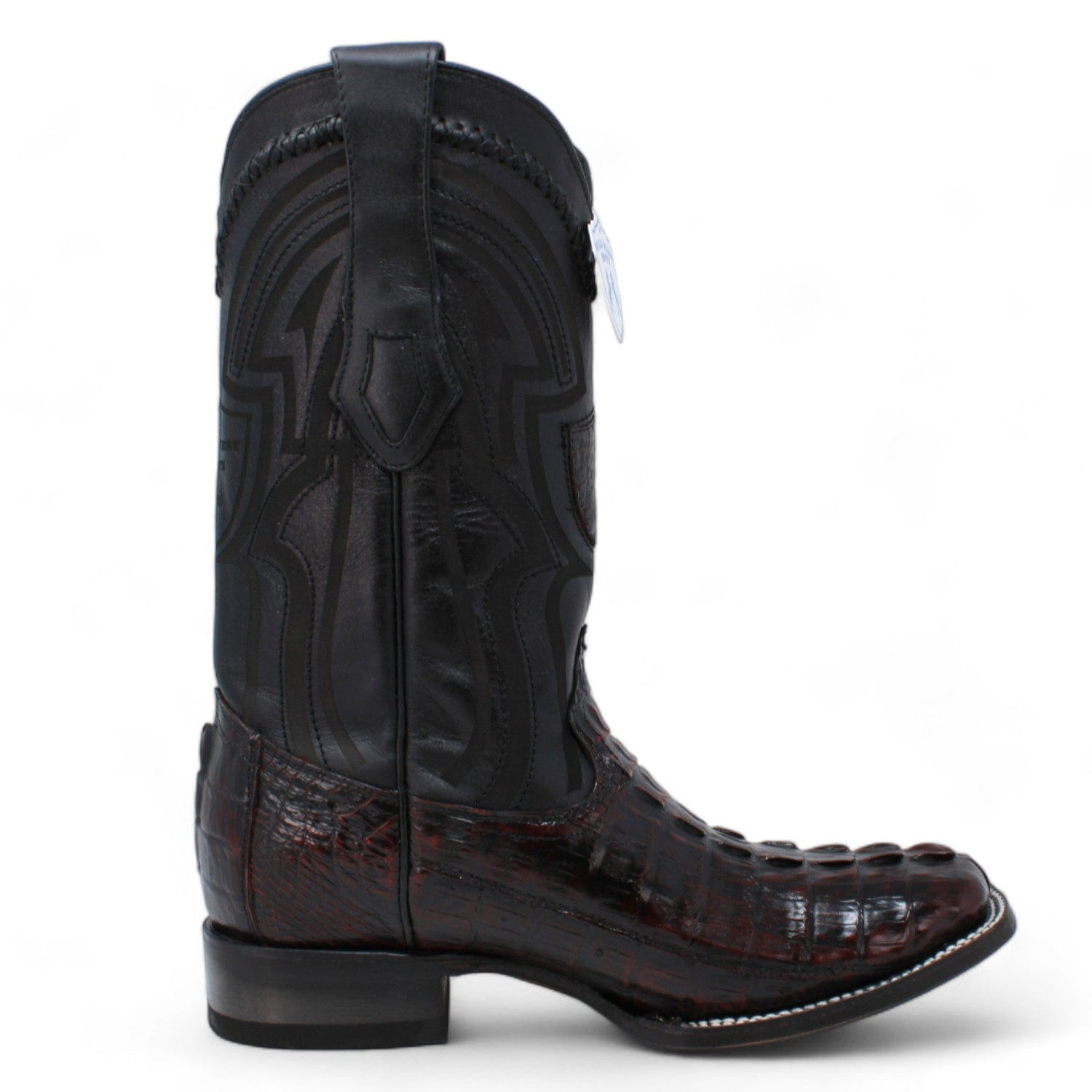 Men's Wild West Caiman Tail Ranch Toe Boots 2824L01 - 6