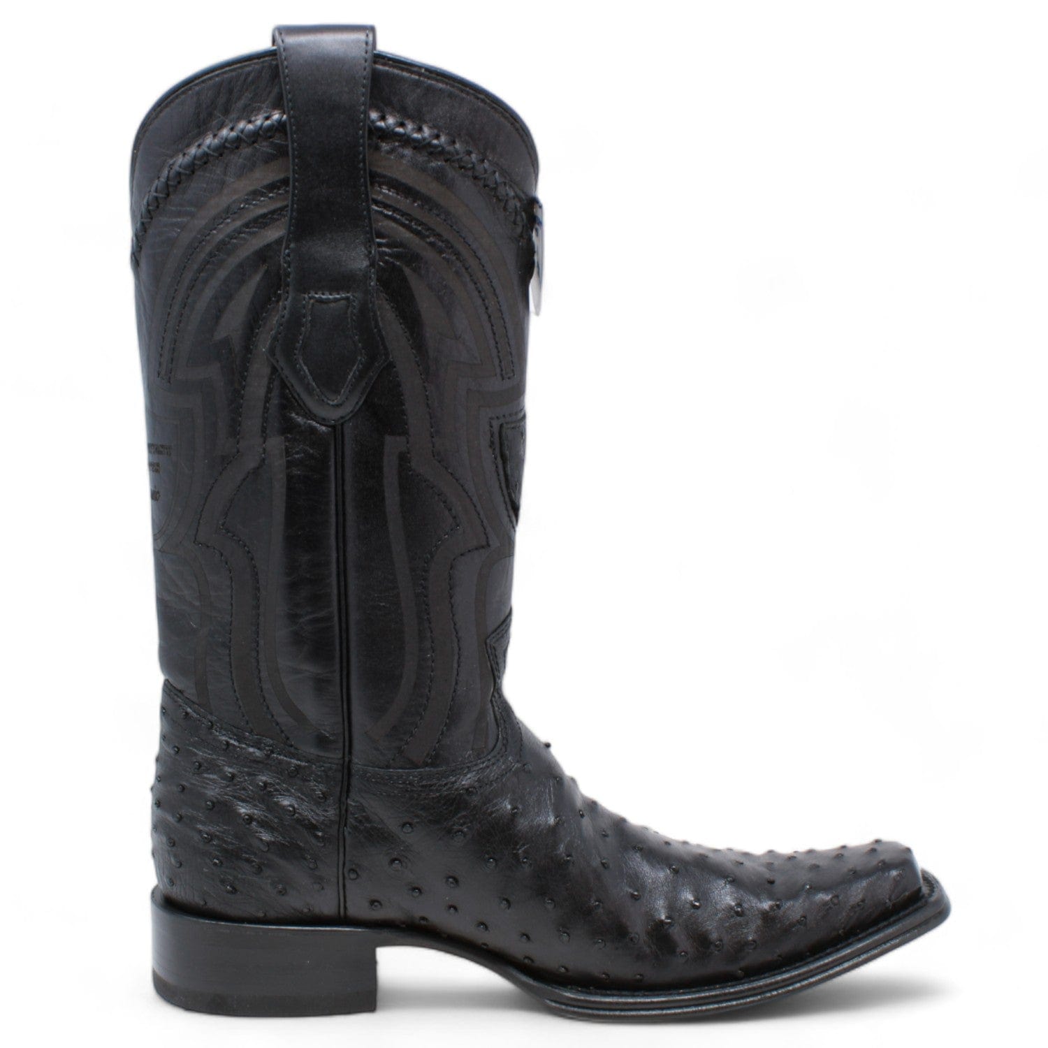 Men's Wild West Full Quill Ostrich European Toe Boots 277L03 - 6