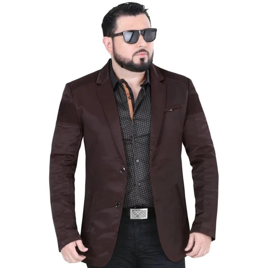 Roberto Tapia Men’s Western Cowboy Blazer – Saco Vaquero para Hombre MON-2174 Stylish Charro Jacket - 36 Short
