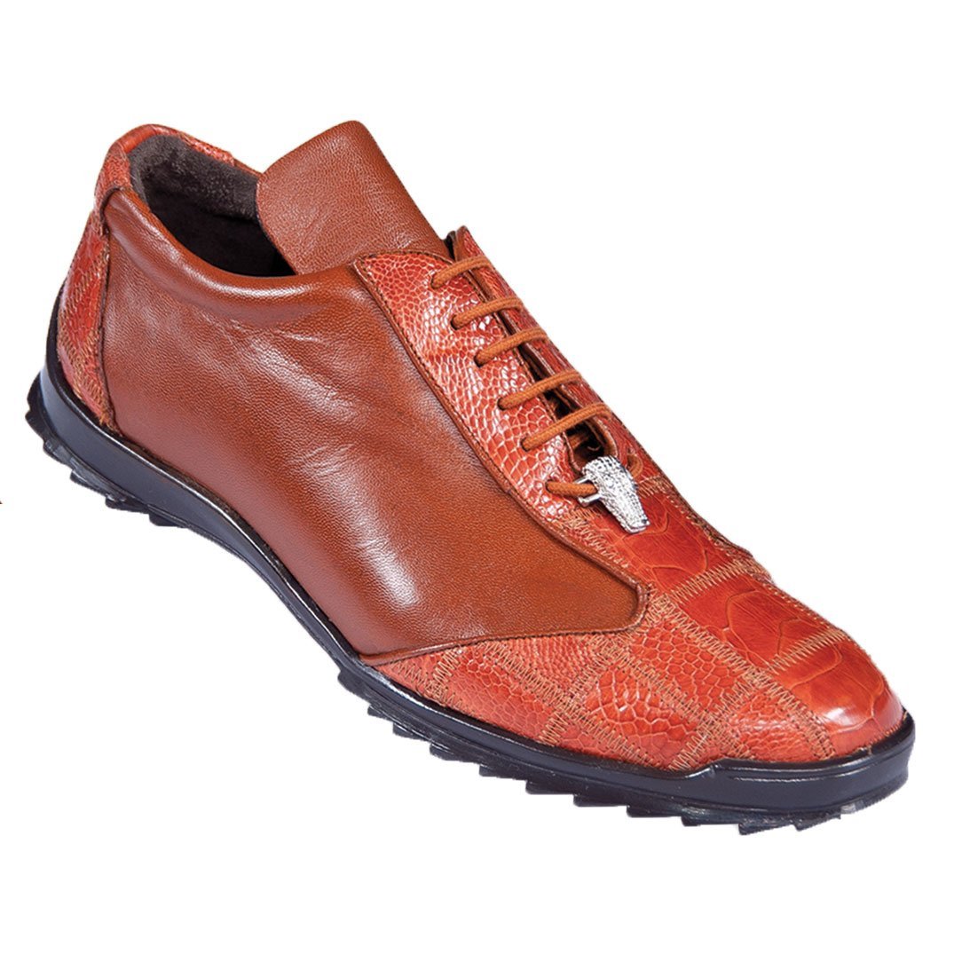 Sneaker de Piel de Avestruz Pata LAB-ZC091903 - 6