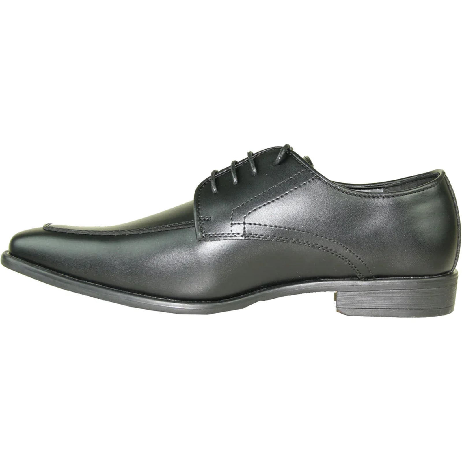 "Matte Black Oxford Lace Up Men's Formal Dress & Tuxedo Shoe"