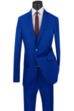 SMB Couture Men's Executive 2-Piece Suit - Classic Look with Professional Style