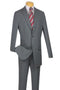 SMB Couture Men's 2-Piece Executive Suit - Solid Colors purple