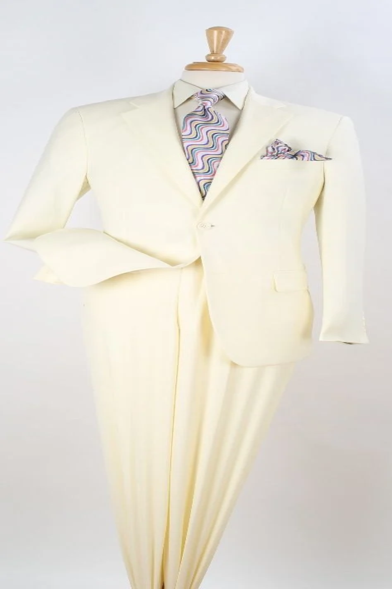 SMB Couture Men's 2-Piece Executive Suit - Solid Colors