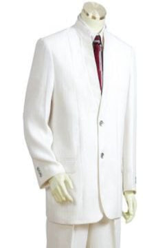Canto Men's Microfiber 2-Piece Nehru Suit - Fashionable Style