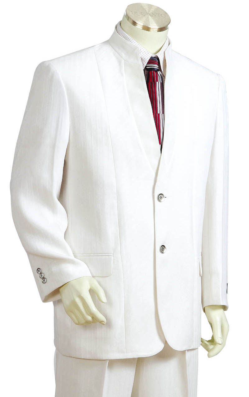 Canto Men's Microfiber 2-Piece Nehru Suit - Fashionable Style