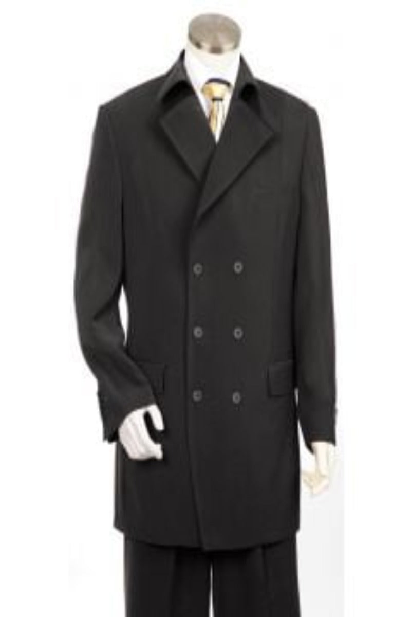 Canto Men's 3pc Fashion Suit Double Breasted Professional Look - 38 Short Jacket+32 Waist Adjustable 28to34)(Height: 5 4 to5 7 )(Neck  15-16.5)S-M)